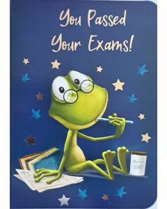 Congratulations Exam Success Card, 19 x 13 cm, GCSE A-Level Degree Achievement Or Other