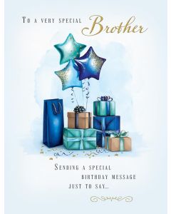 To A Special Brother Birthday Card