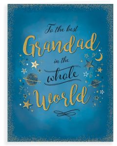 To The Best Grandad Birthday Card. 19x13cm (8x6 Inches)